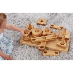 Wooden Stack and Build Block