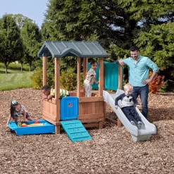 Woodland Adventure Playhouse & Slide