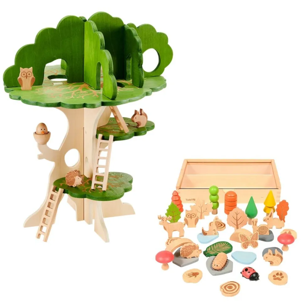 Woodland Trail Kit - 52-Piece Nature-Inspired Play Set