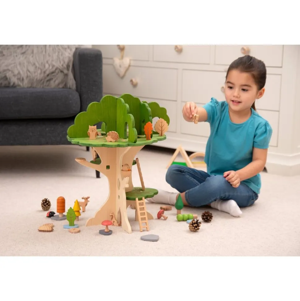 Woodland Trail Tree House - 15pcs
