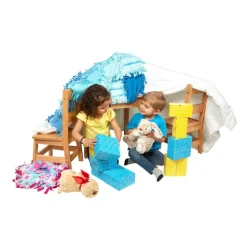 Wood Table and Chairs 3-Piece Set