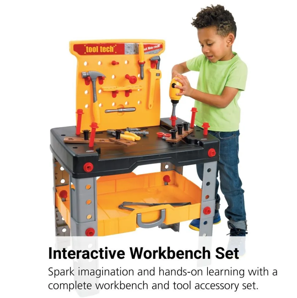 Work Bench and 58-Piece Accessory Set
