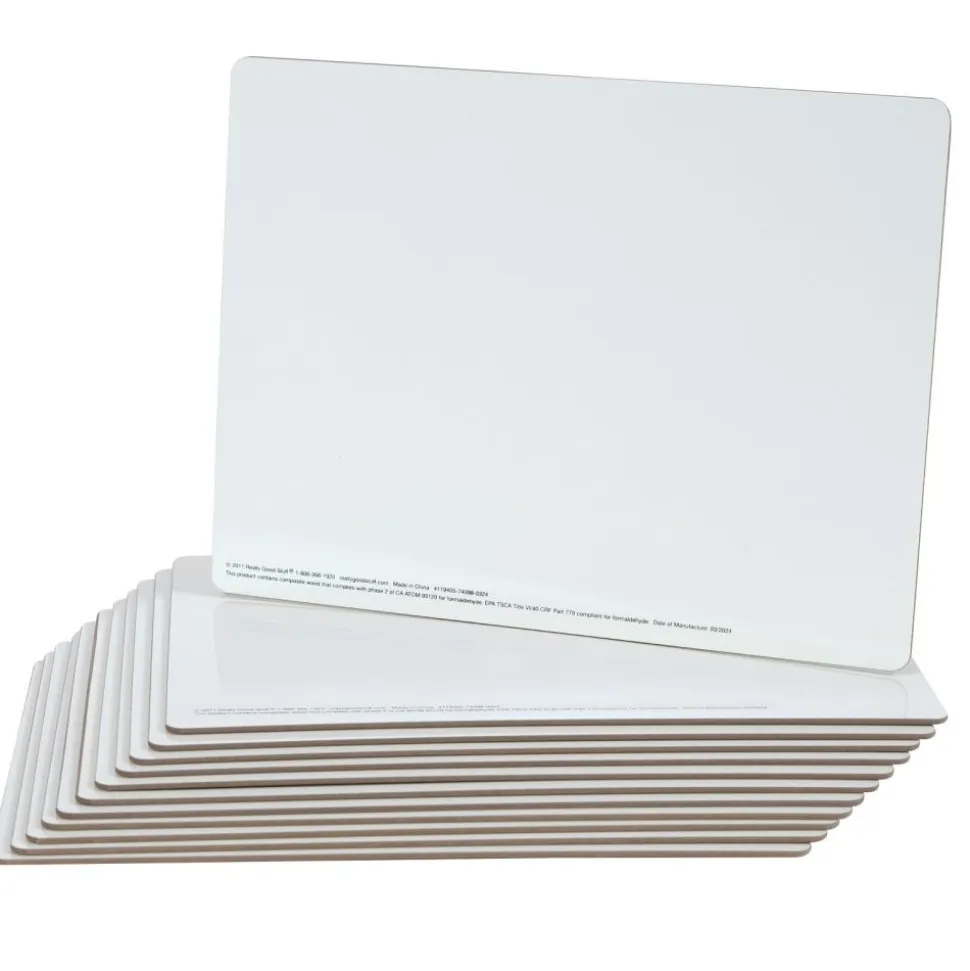 Write Again® Dry Erase Boards - Set of 12