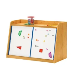 Write and Store Shelf with 2 Whiteboards