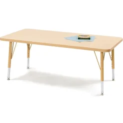 30" x 48" Berries® Maple Prism Activity Table - Rectangle, 24" - 31" high
