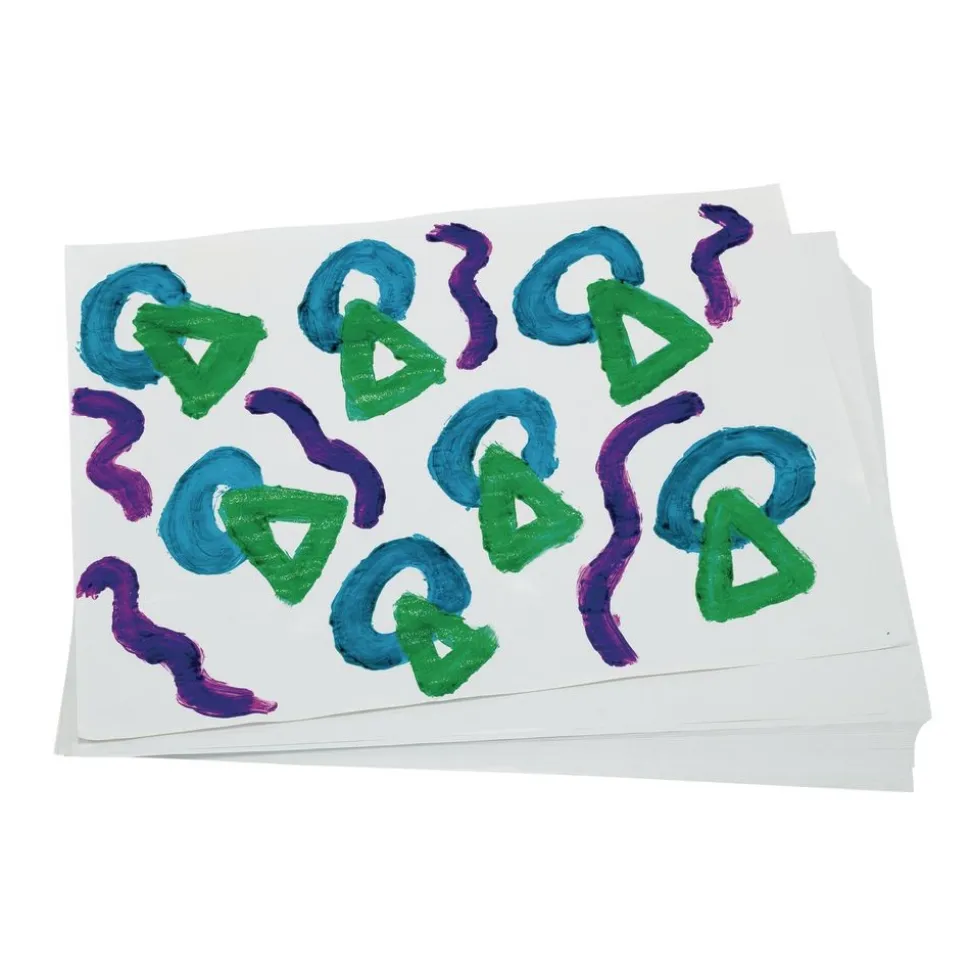 16" x 22" Glossy Finger Paint Paper - 100 Sheets