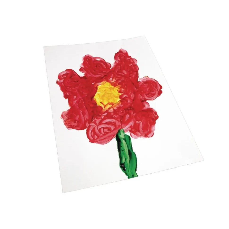16" x 22" Glossy Finger Paint Paper - 100 Sheets