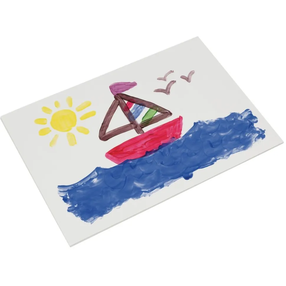 16" x 22" Glossy Finger Paint Paper - 100 Sheets