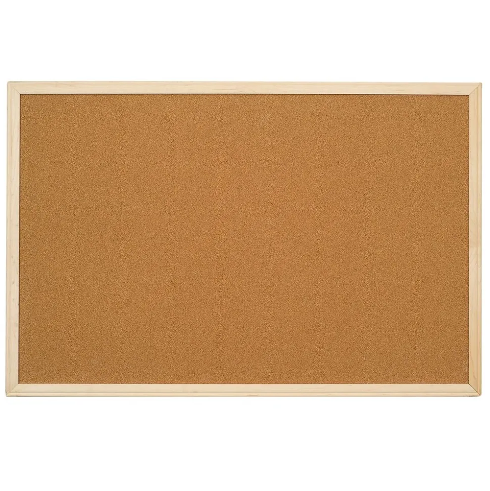 2' x 3' Hardwood Framed Cork Board