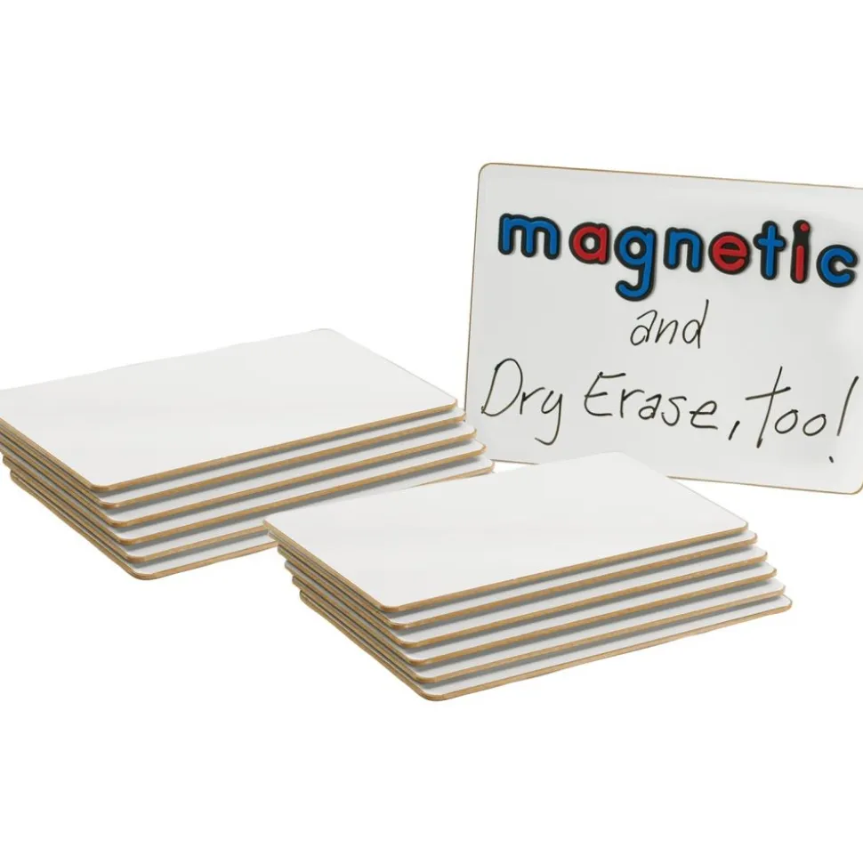 12" X 9" Magnetic Dry Erase Boards - Set Of 12