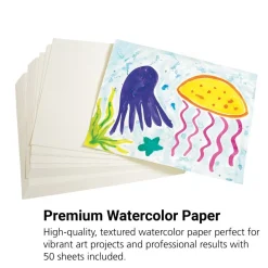 18" x 24" Real Watercolor Paper - 50 Sheets