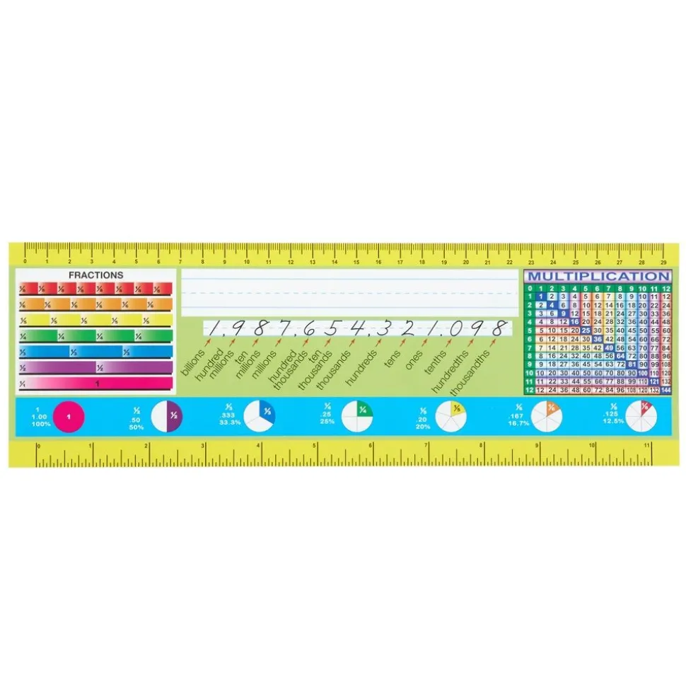 Zaner-Bloser Intermediate Two-Sided Cardstock Desktop Helpers™ with Testing Inserts - Set of 12