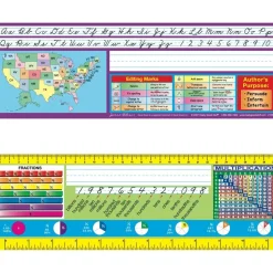 Zaner-Bloser Intermediate Two-Sided Cardstock Desktop Helpers™ with Testing Inserts - Set of 12