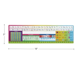 Zaner-Bloser Print Cursive Self-Adhesive Vinyl Desktop Helpers™ - Set Of 24