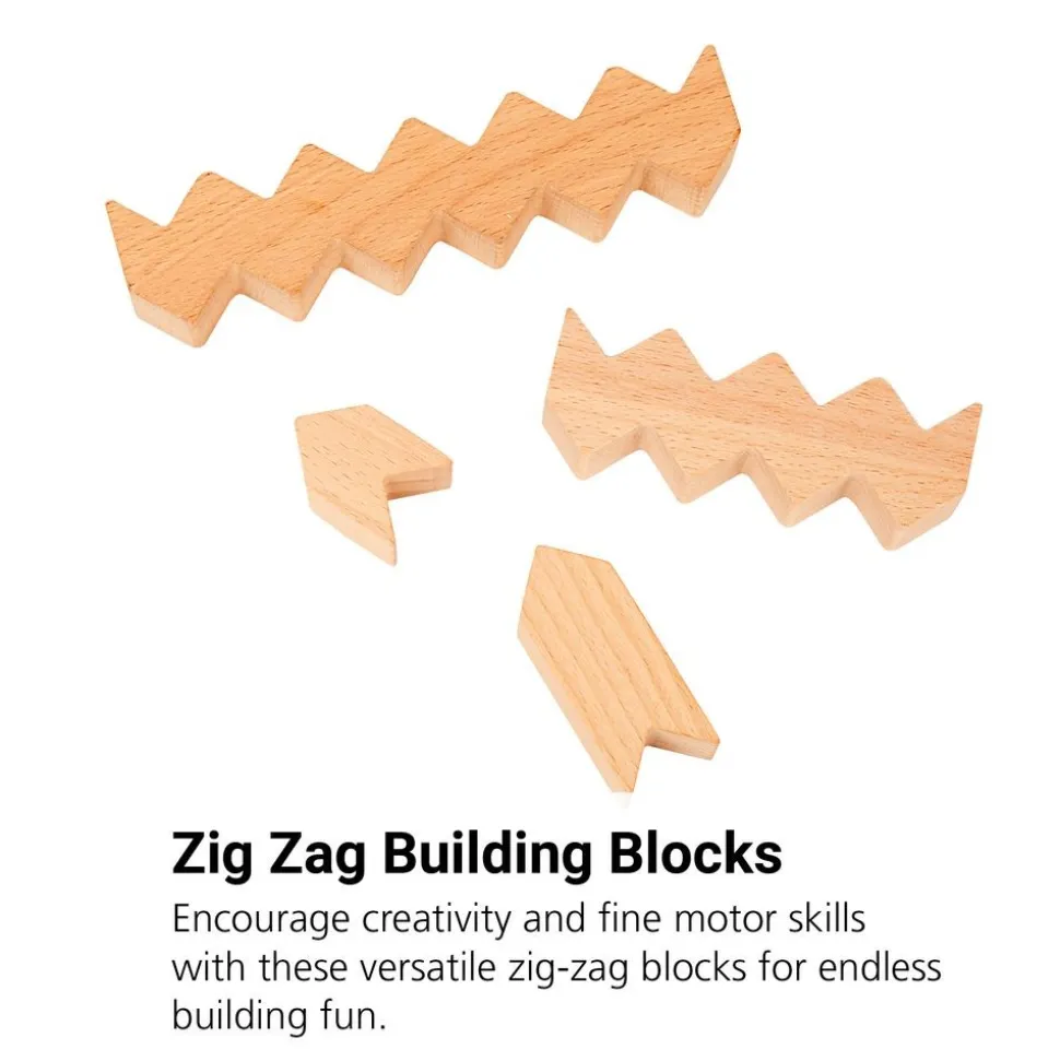 Zig Zag Blocks - Set of 30
