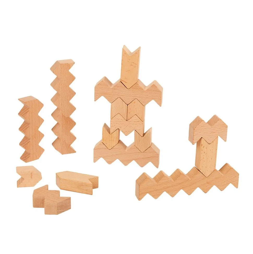 Zig Zag Blocks - Set of 30